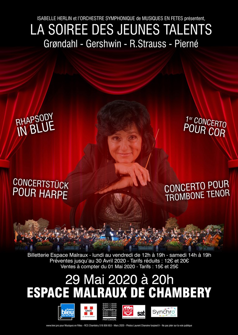 Concert Jeunes Talents Musiques-en-Fêtes – mai 2020